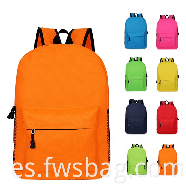 Colorful Lower Moq 50pcs Custom Logo Oxford Girls Boys Bookbags Children Mochilas School Bags Kids Backpacks1